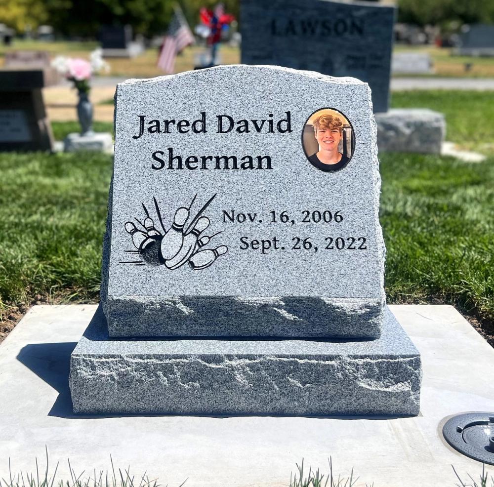 Individual Slants by Utah Headstone Design