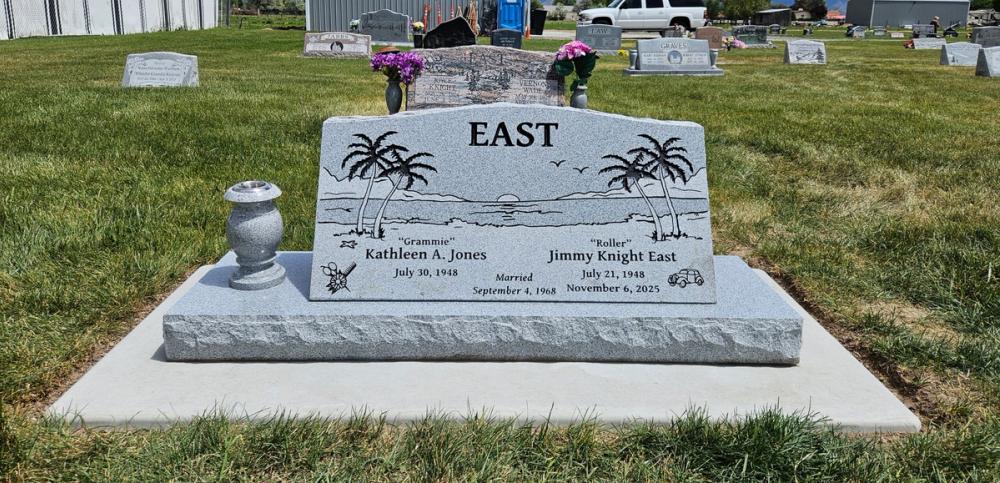 Companion Slants by Utah Headstone Design