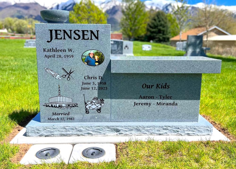 Benches by Utah Headstone Design