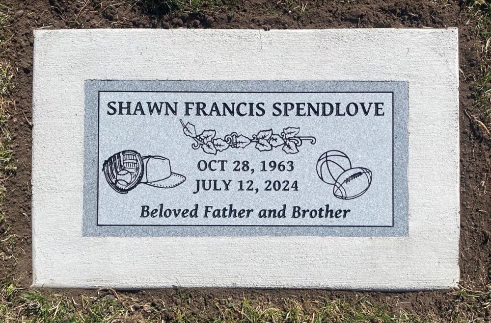 Individual Flush Mounts by Utah Headstone Design
