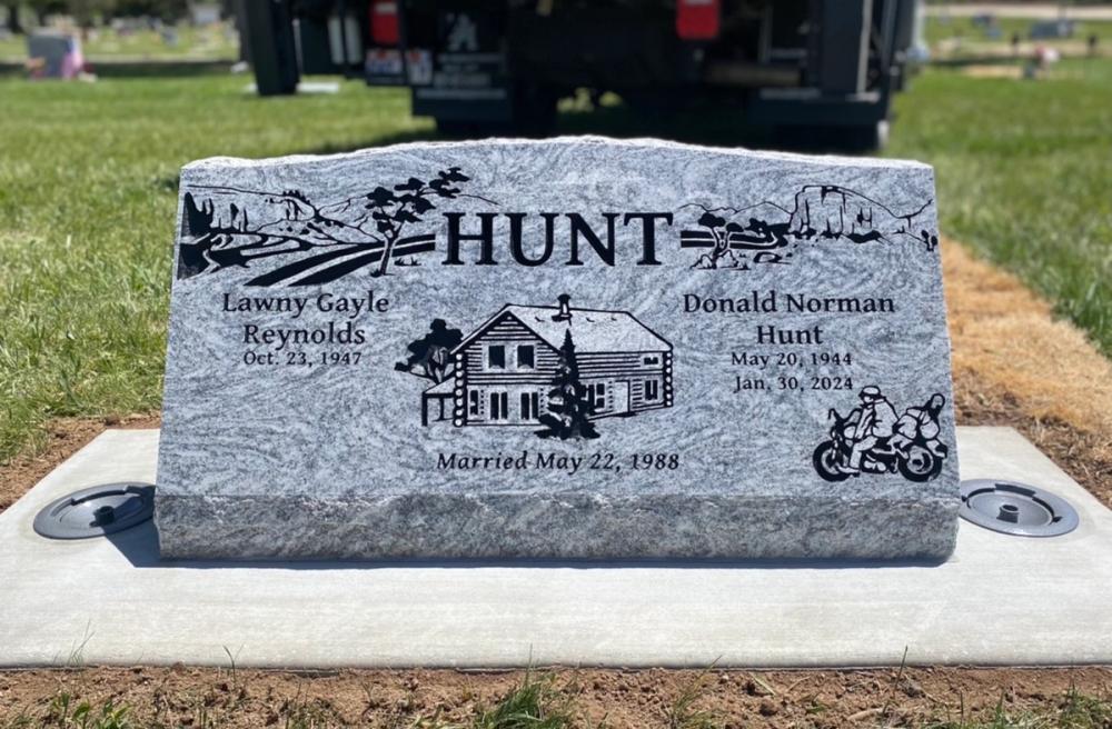 Companion Slants by Utah Headstone Design