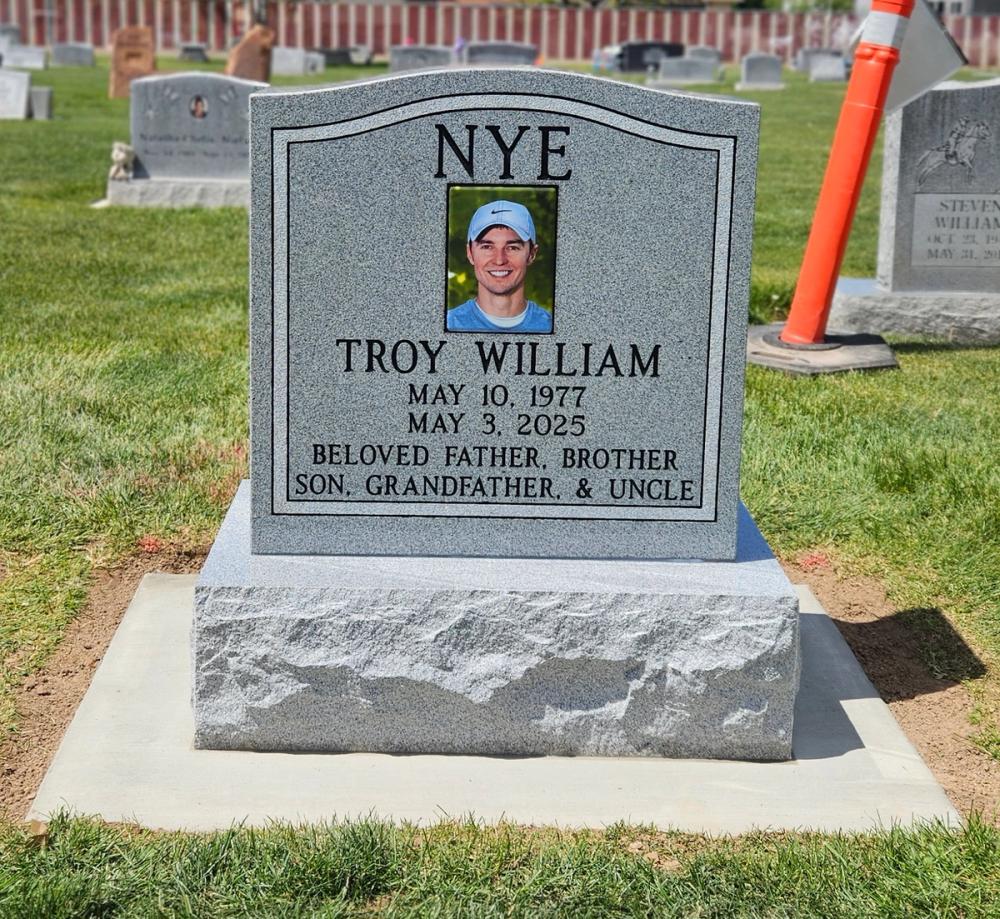 Individual Uprights by Utah Headstone Design