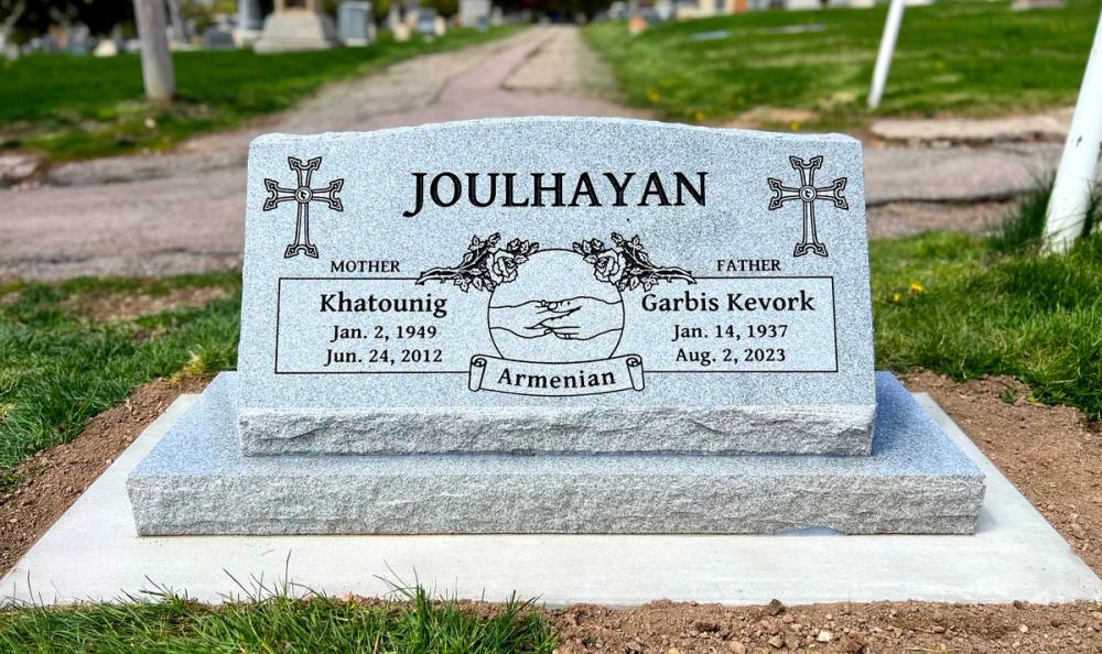 Companion Slants by Utah Headstone Design