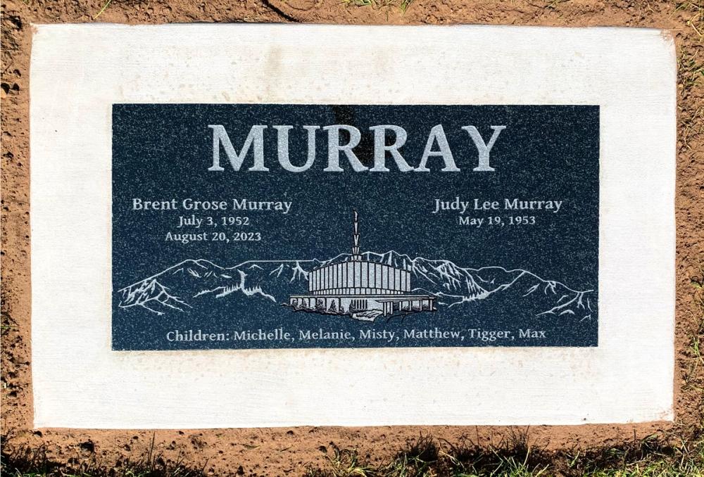 Companion Flush Mounts by Utah Headstone Design