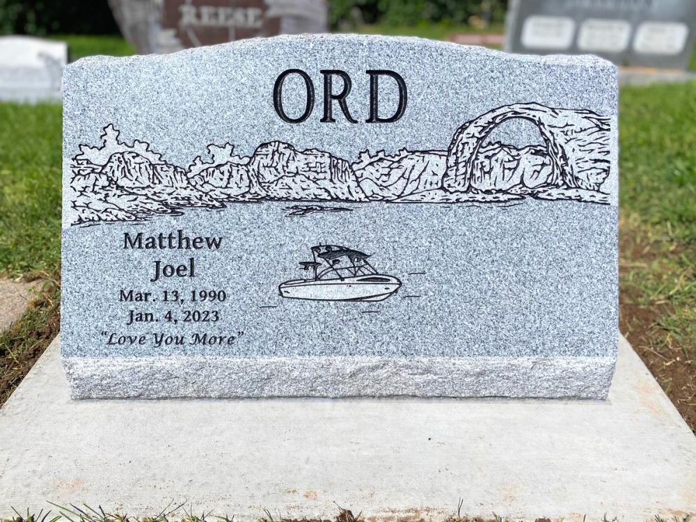 Companion Slants by Utah Headstone Design
