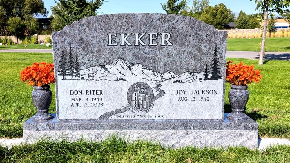 Custom Headstones by Utah Headstone Design