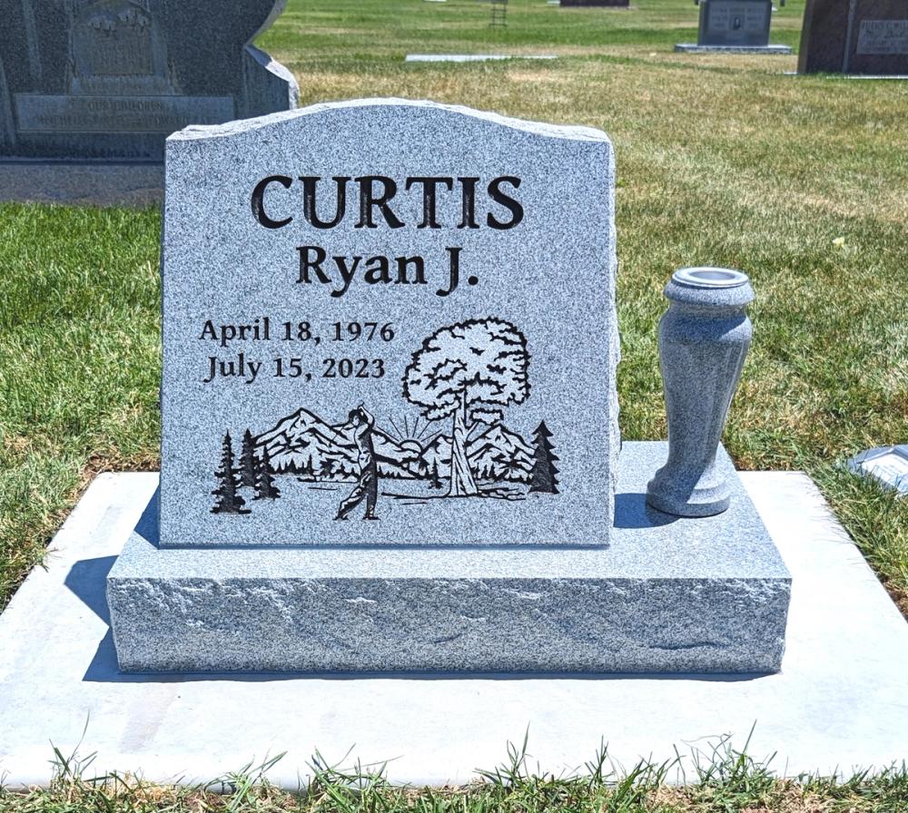 Individual Slants by Utah Headstone Design