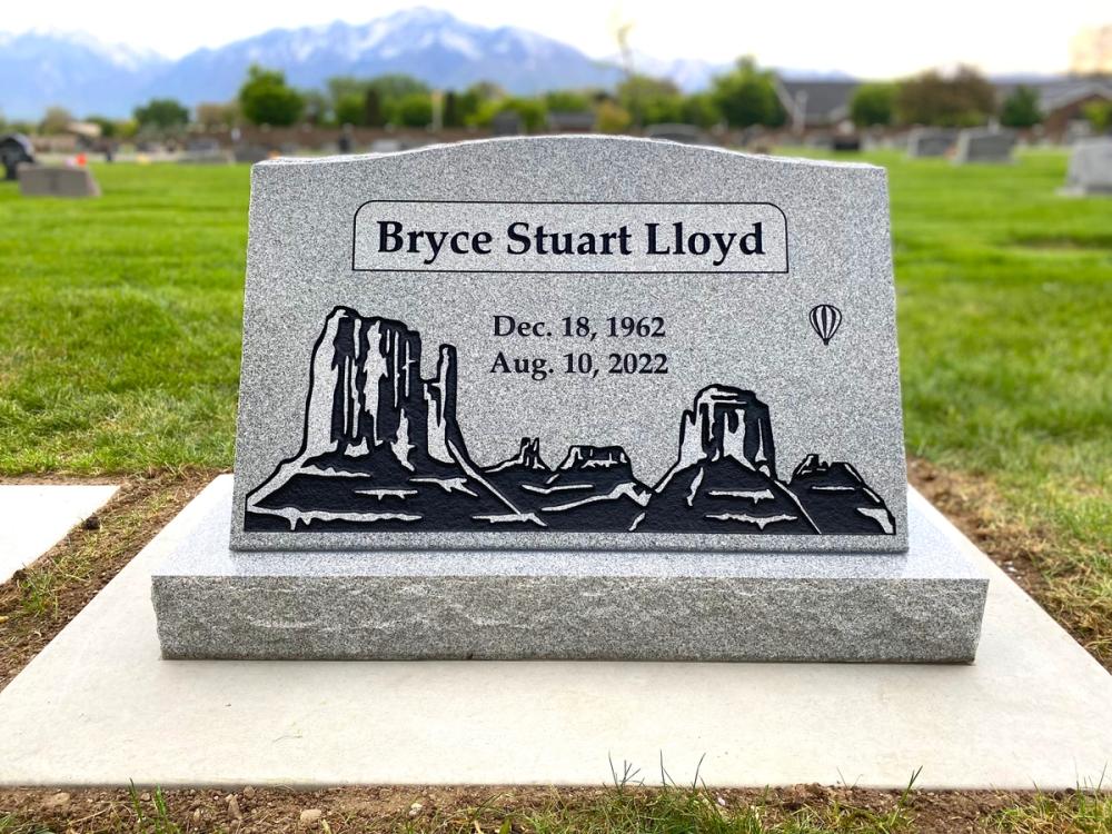 Individual Slants by Utah Headstone Design