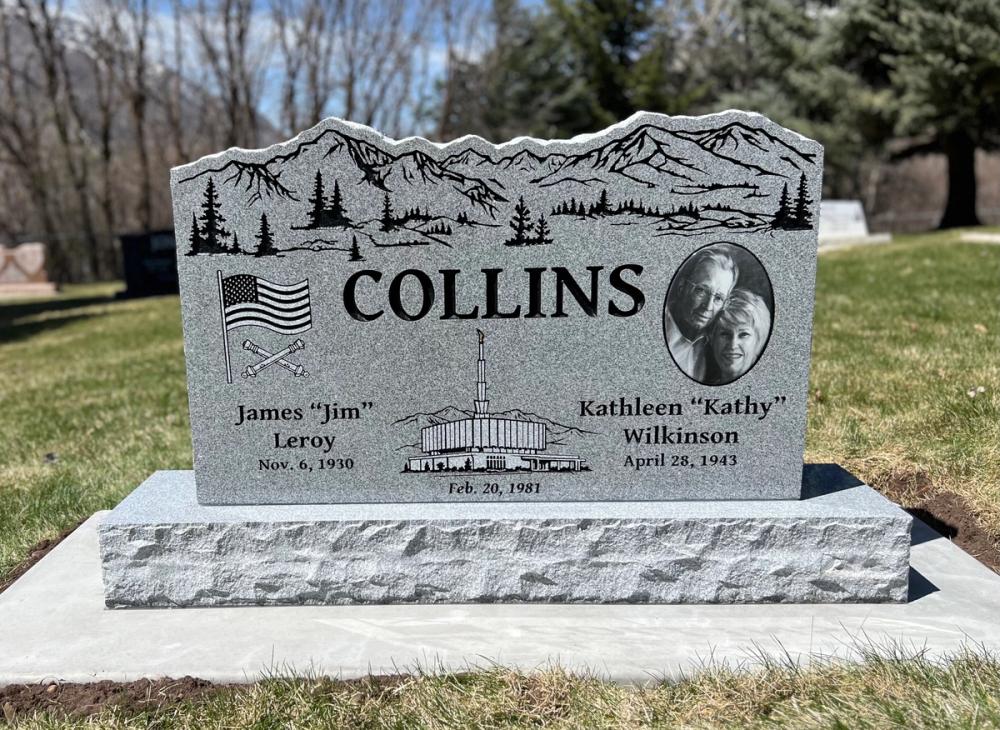 Custom Headstones by Utah Headstone Design