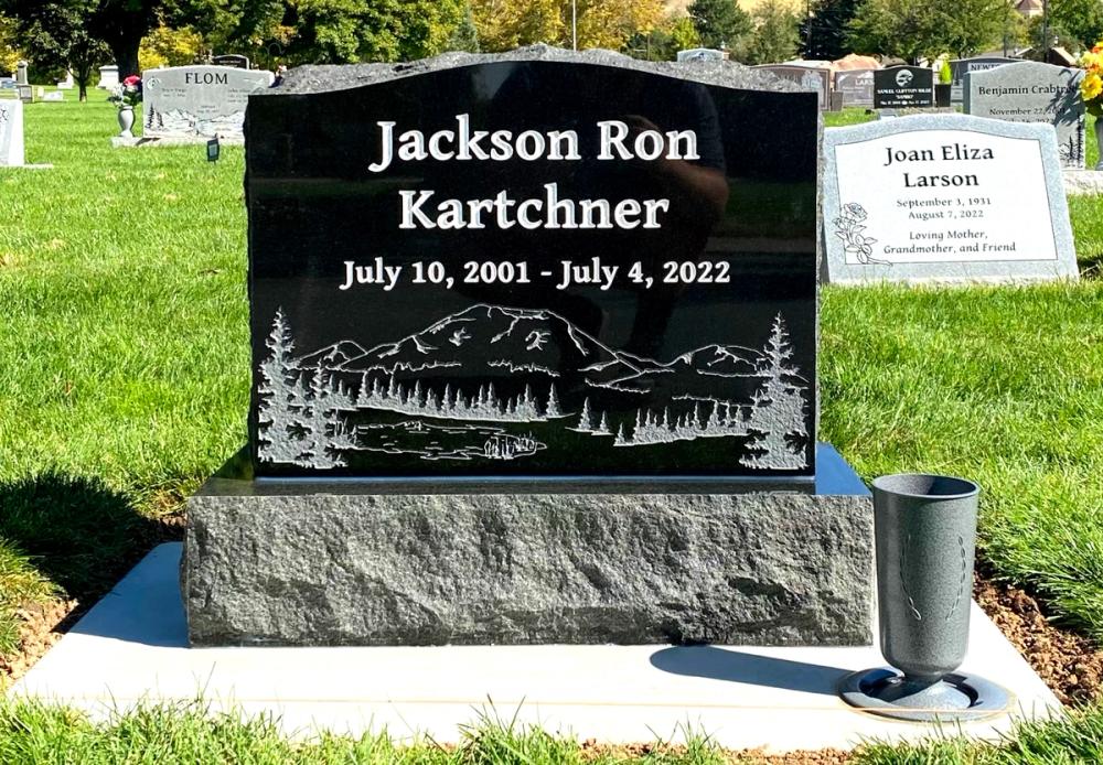 Individual Uprights by Utah Headstone Design