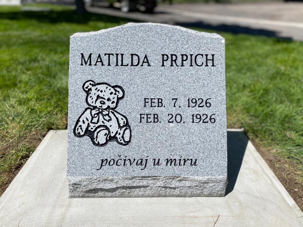 Baby by Utah Headstone Design