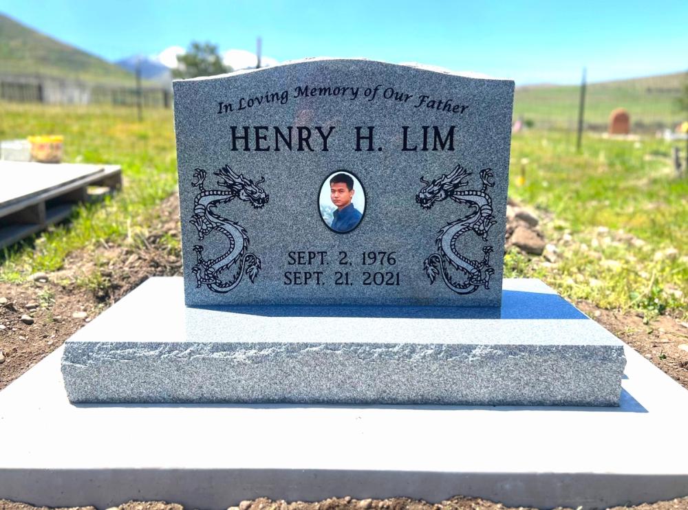 Individual Uprights by Utah Headstone Design
