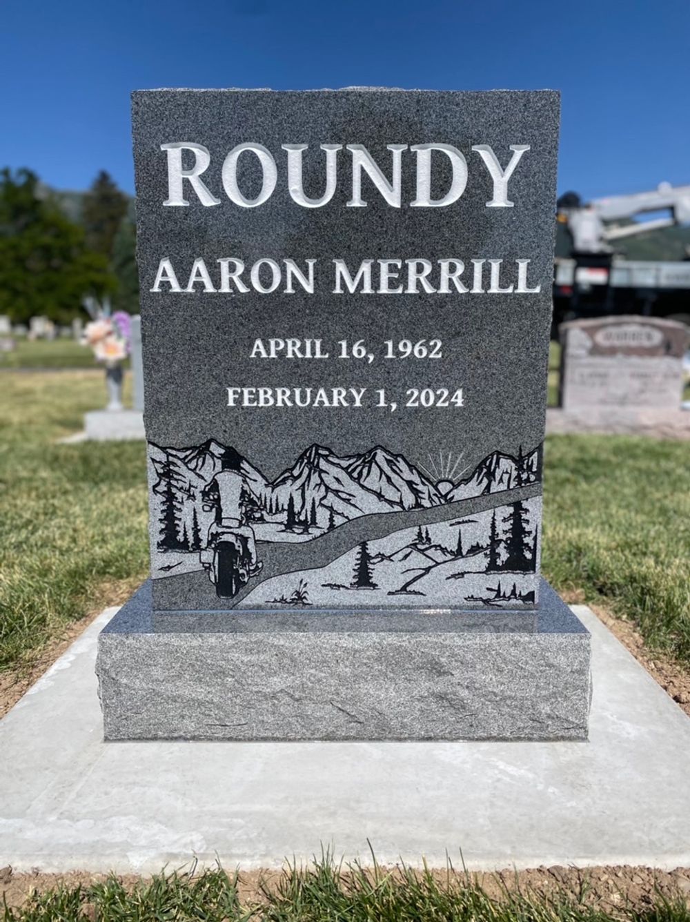 Individual Uprights by Utah Headstone Design
