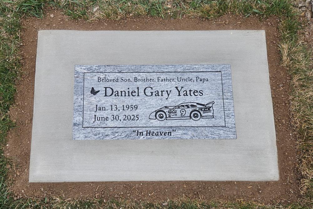 Individual Flush Mounts by Utah Headstone Design