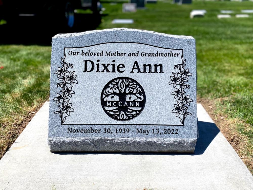 Individual Slants by Utah Headstone Design
