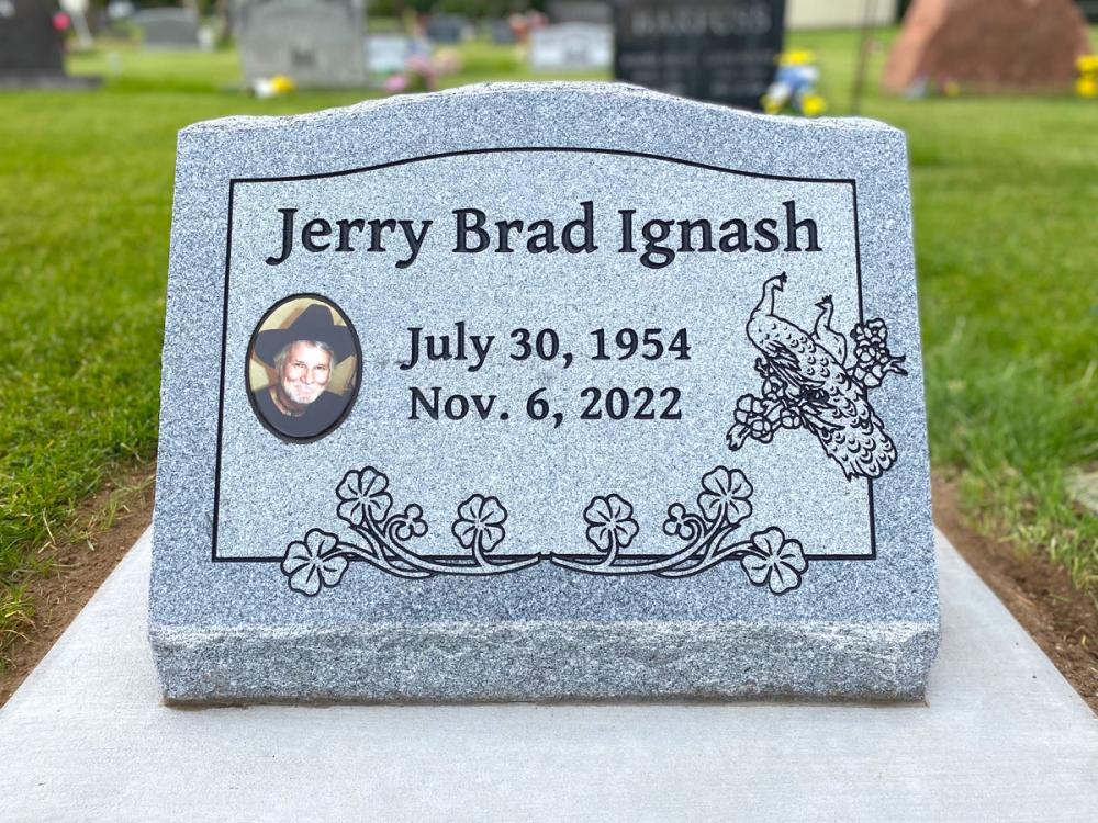 Individual Slants by Utah Headstone Design