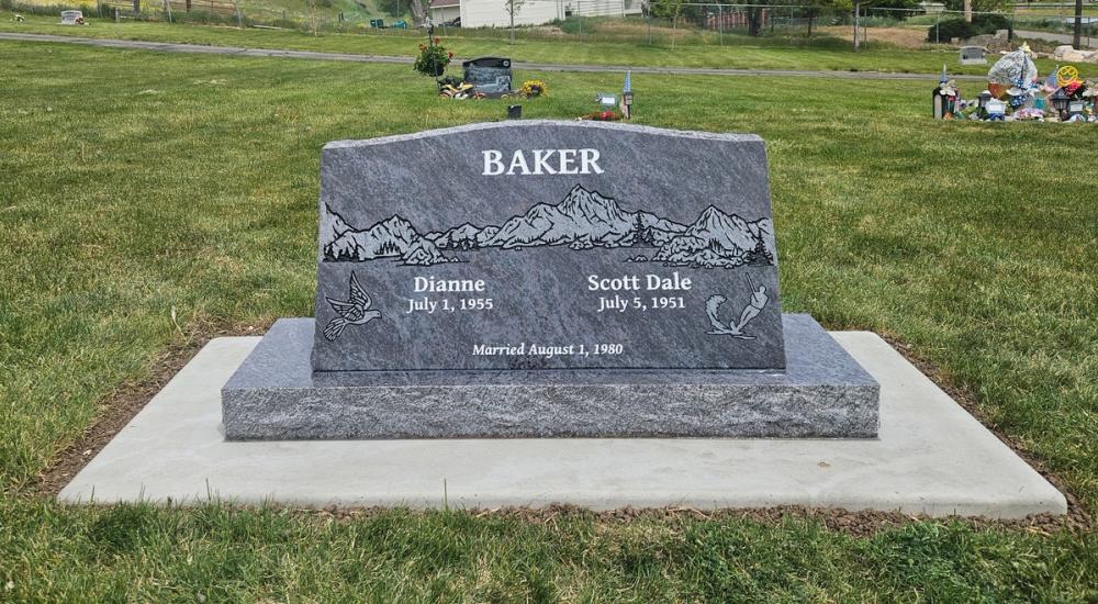 Companion Slants by Utah Headstone Design