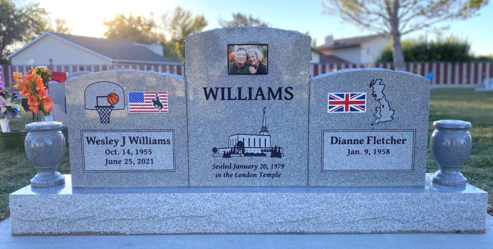 Custom Headstones by Utah Headstone Design