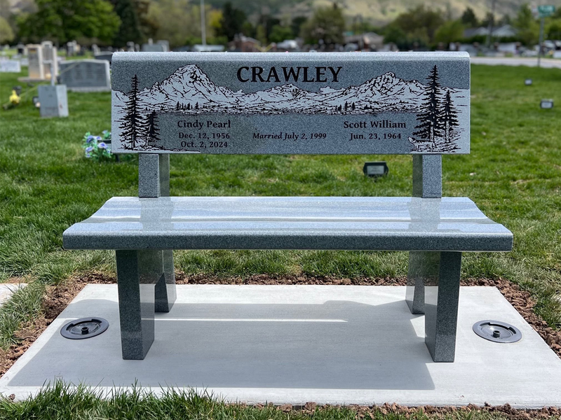 Benches by Utah Headstone Design