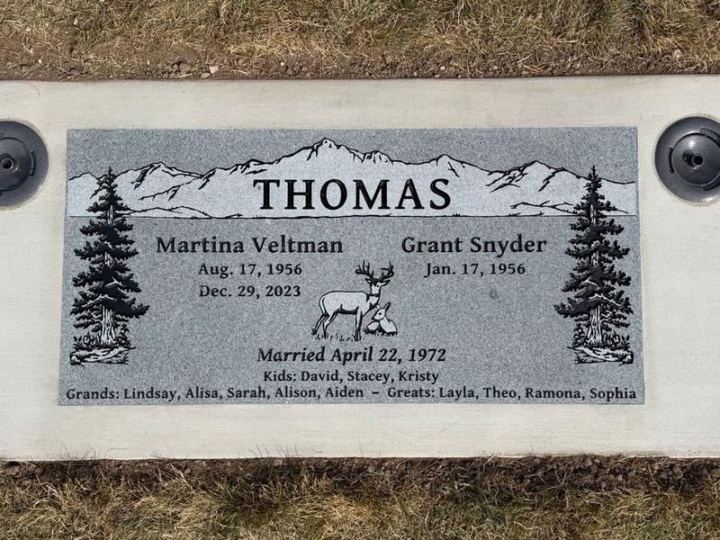 Companion Flush Mounts by Utah Headstone Design