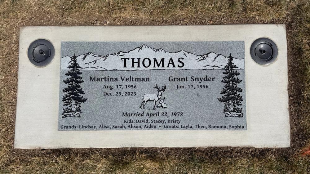 Companion Flush Mounts by Utah Headstone Design