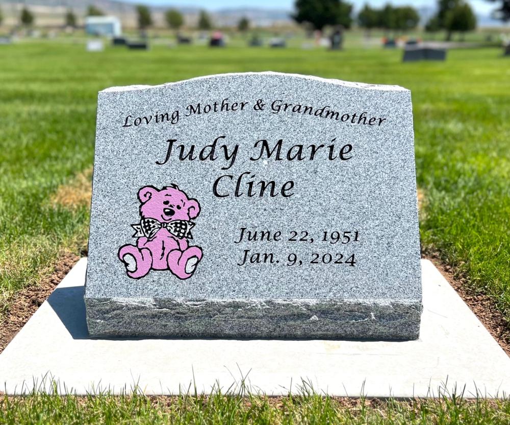 Individual Slants by Utah Headstone Design