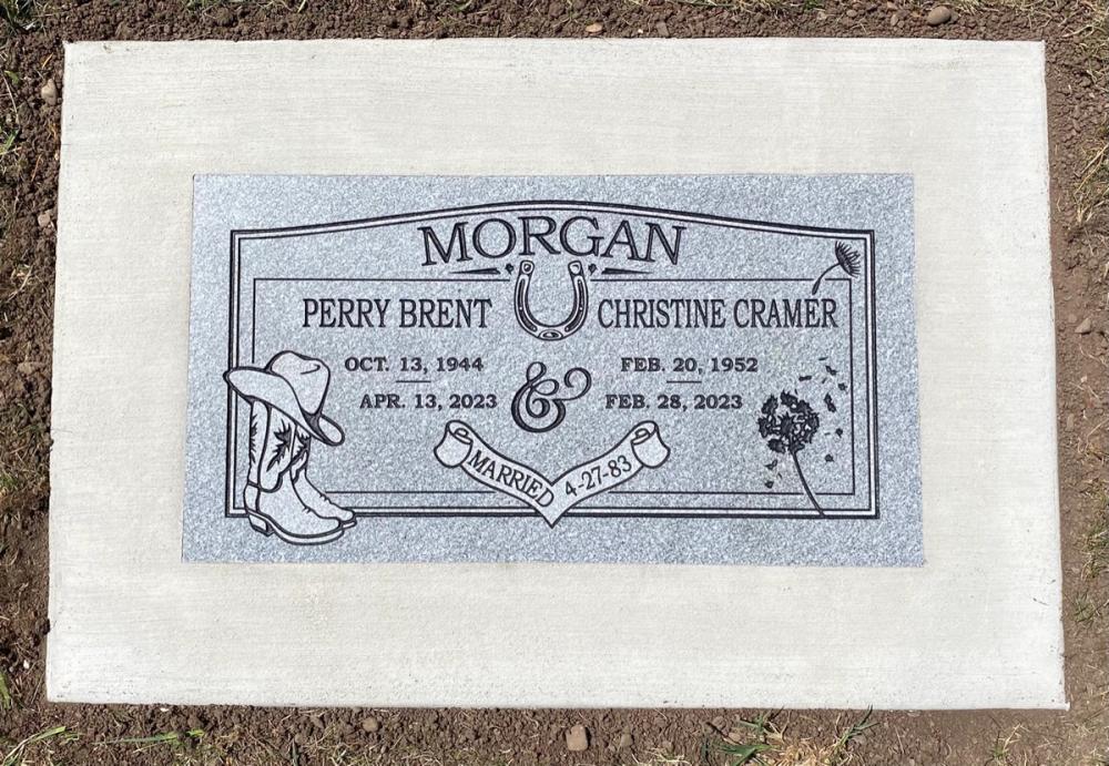 Companion Flush Mounts by Utah Headstone Design