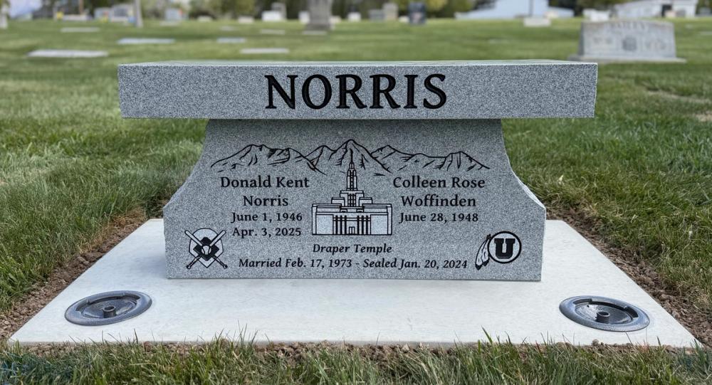 Benches by Utah Headstone Design