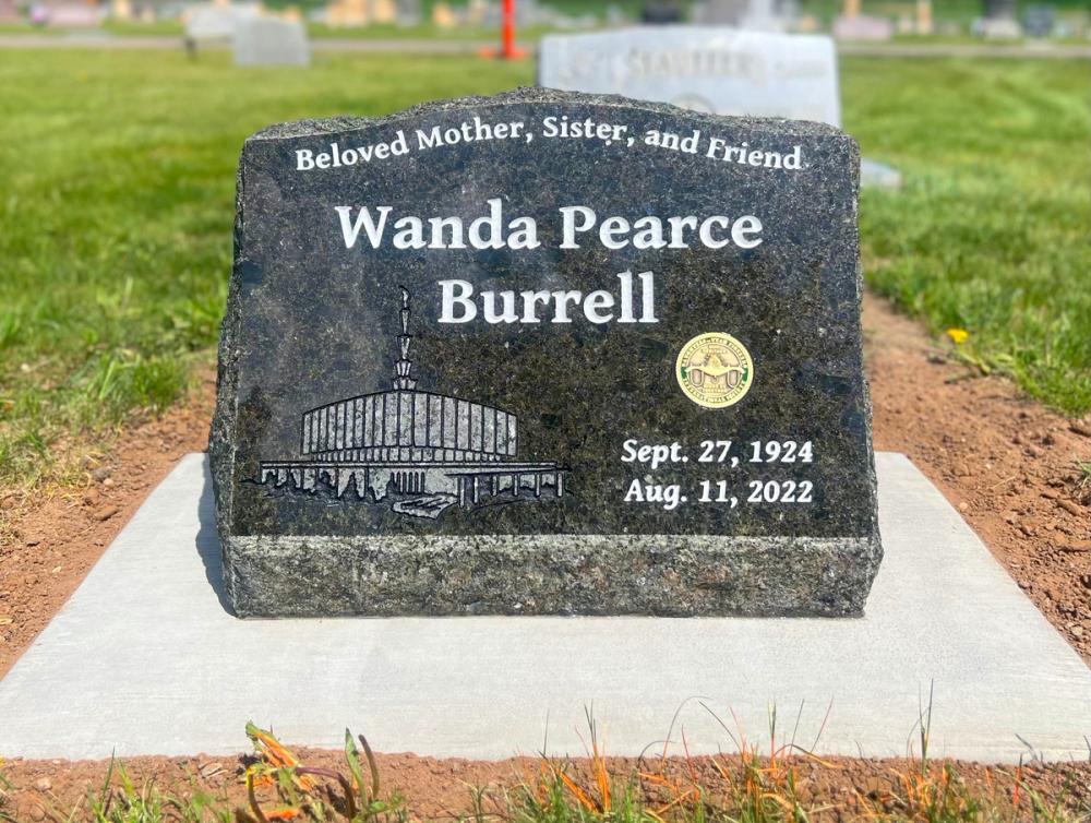 Individual Slants by Utah Headstone Design