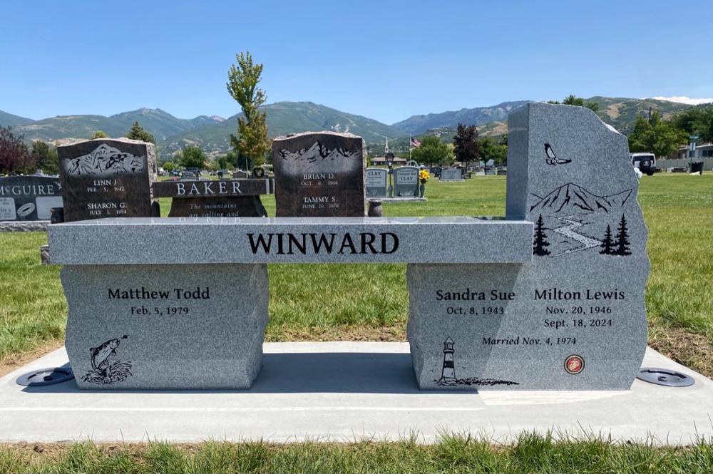 Benches by Utah Headstone Design