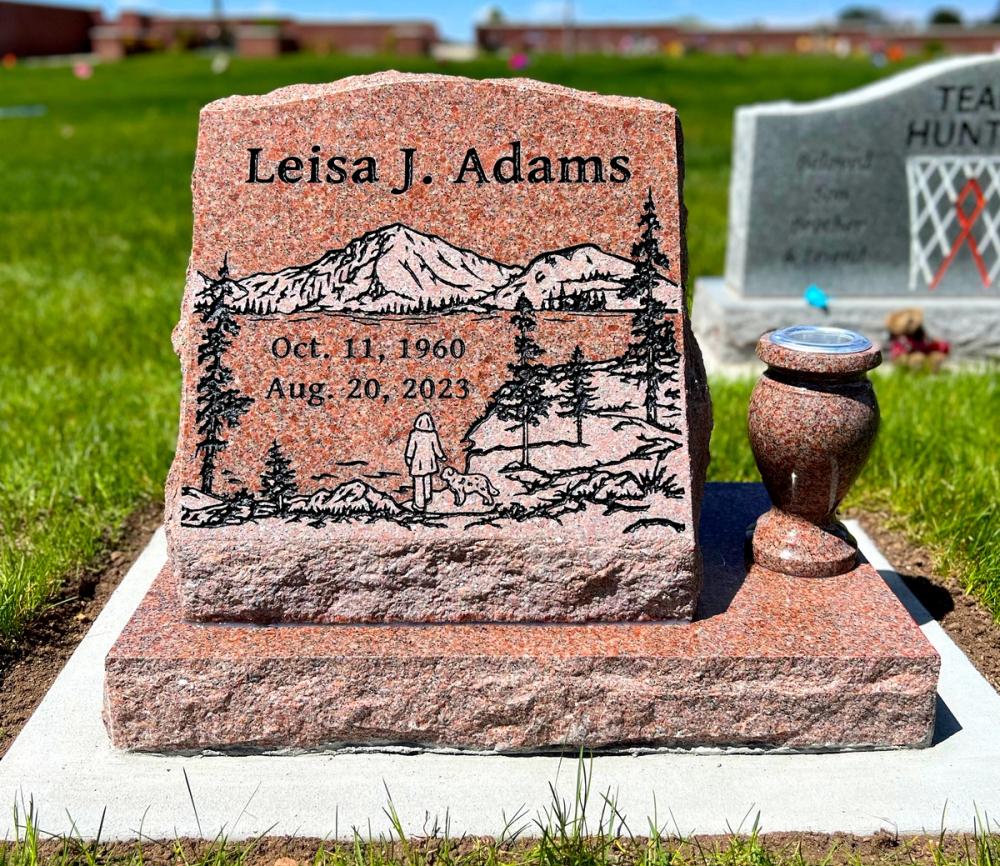 Individual Slants by Utah Headstone Design
