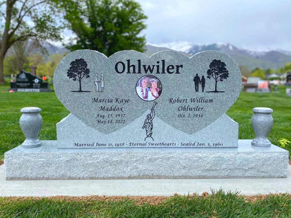 Custom Headstones by Utah Headstone Design