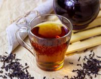 Arab black tea