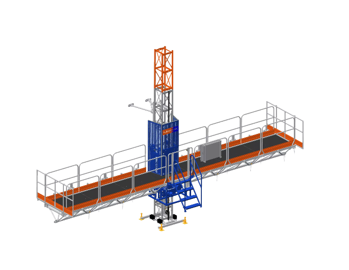 Mast Climbing Work Platform icon