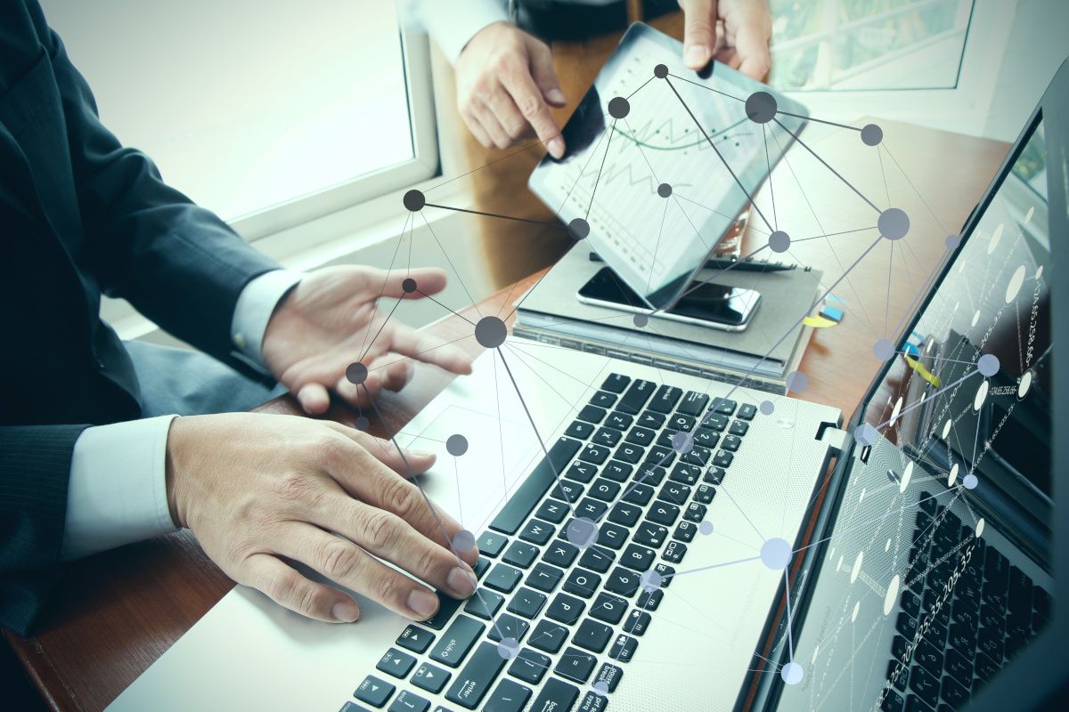 Man working in office