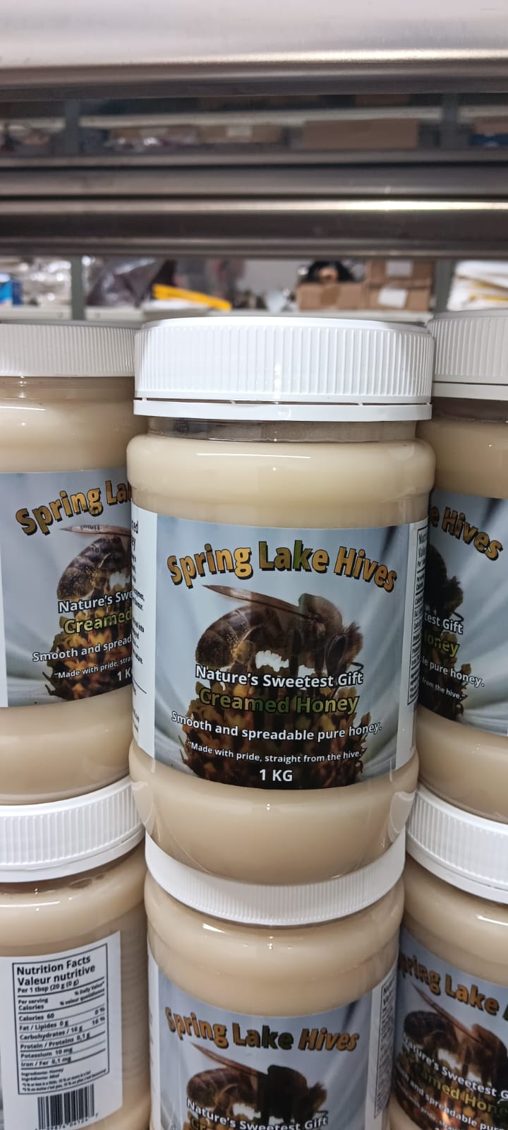 Raw Creamed Honey