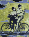 Two Children on a Bike