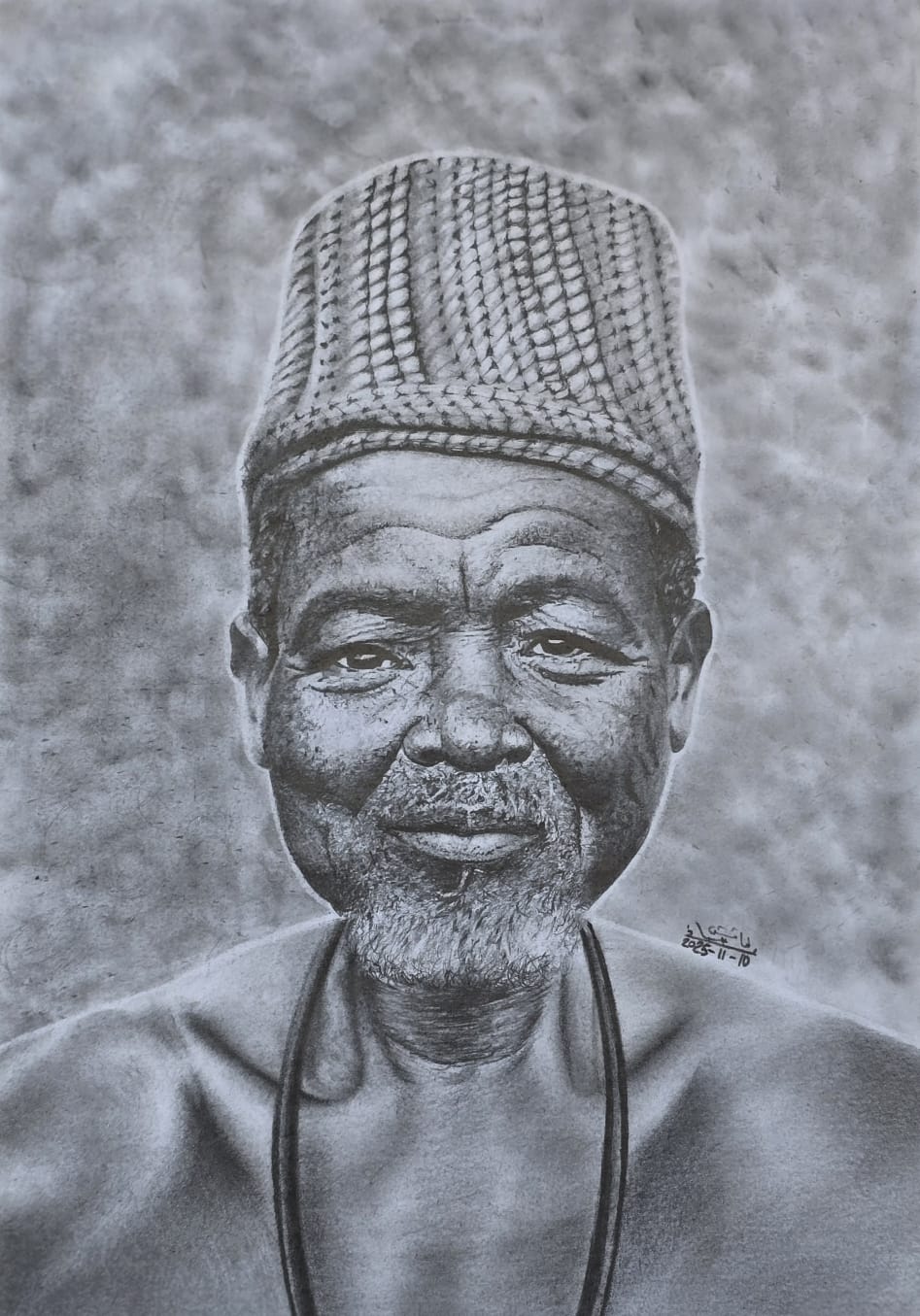 The African Man by Moath Mohammed Abed Tafesh
