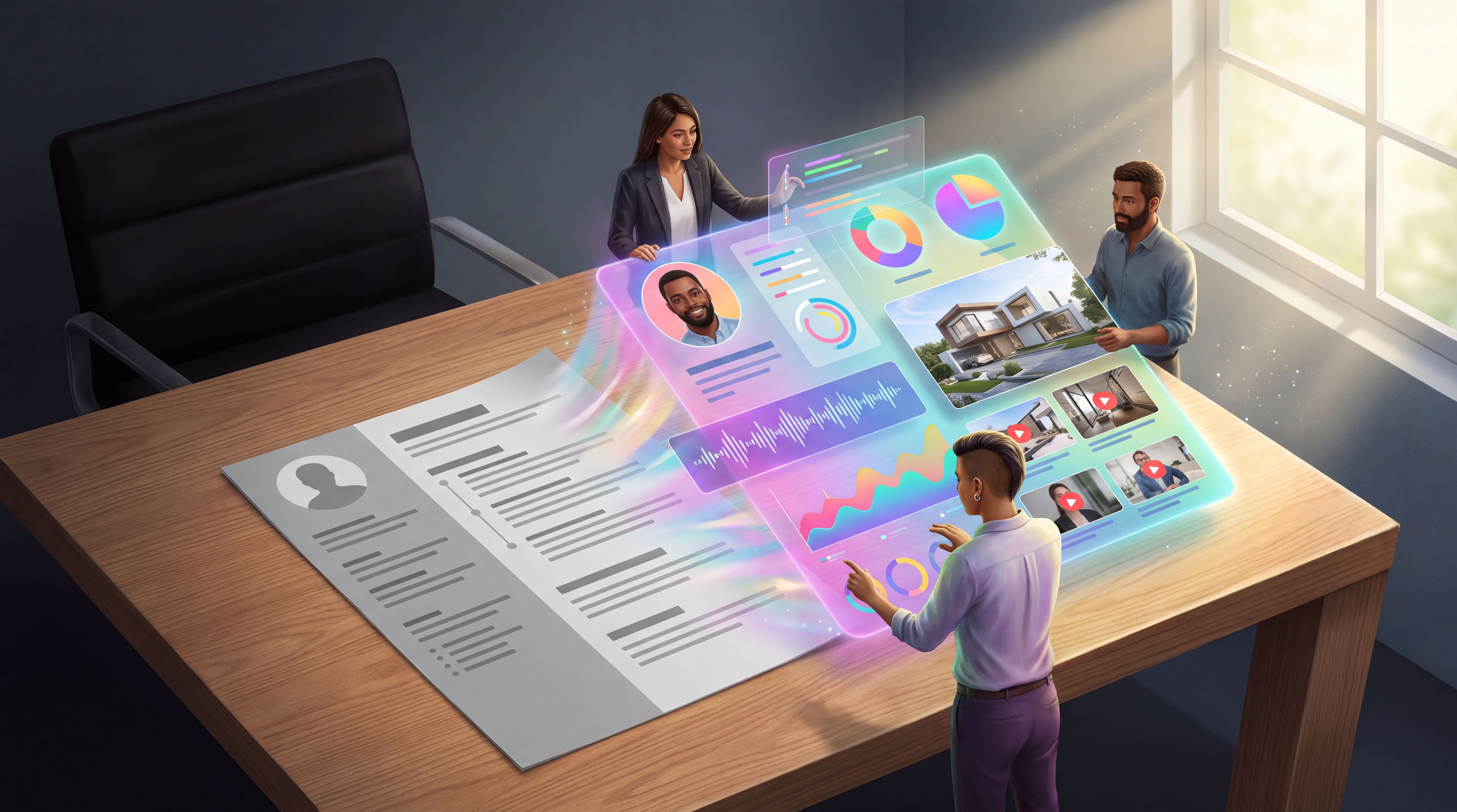Un currículum PDF se transforma en un perfil digital con pruebas de trabajo