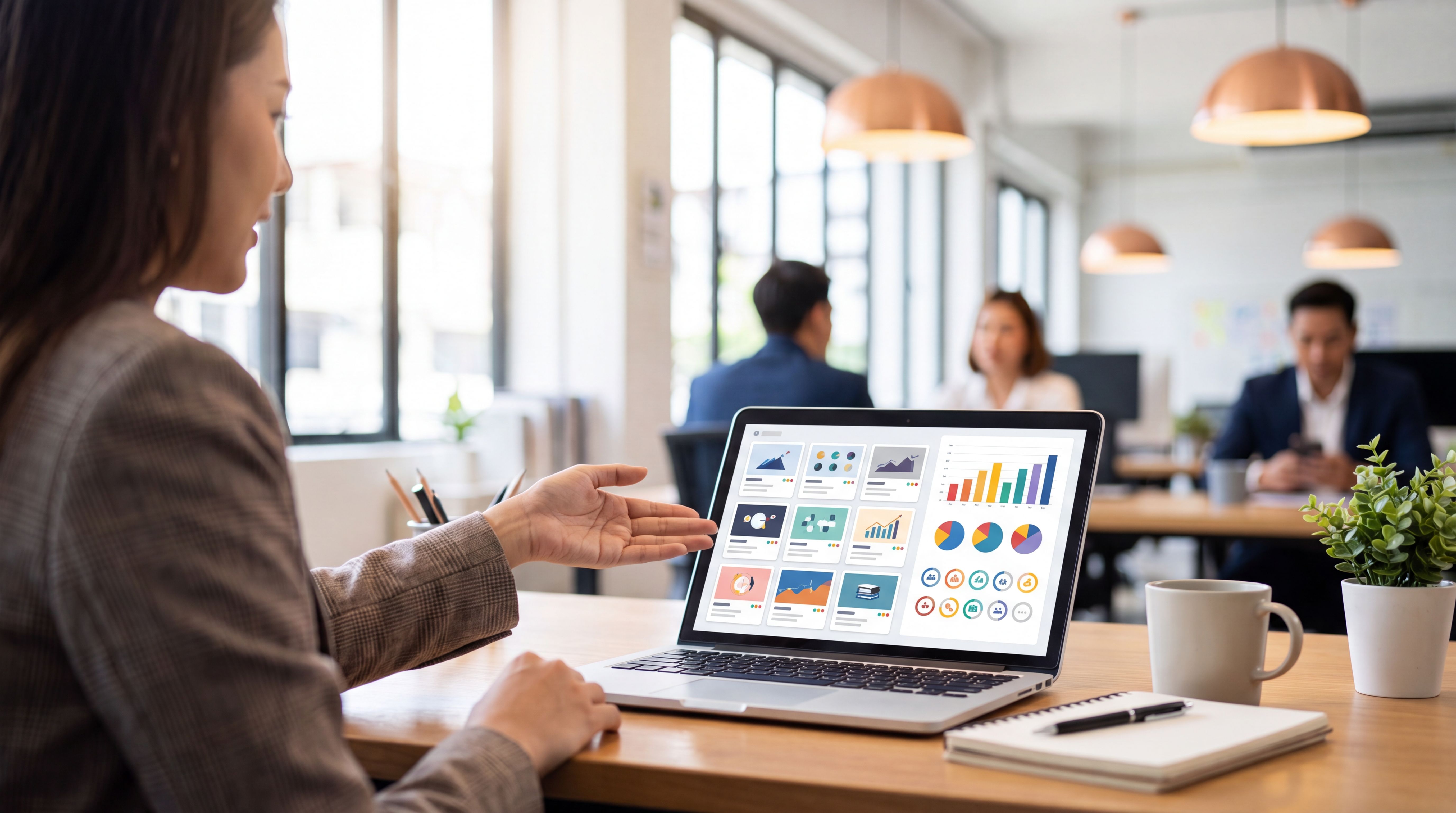 Recruiter reviewing candidate evidence on a digital profile