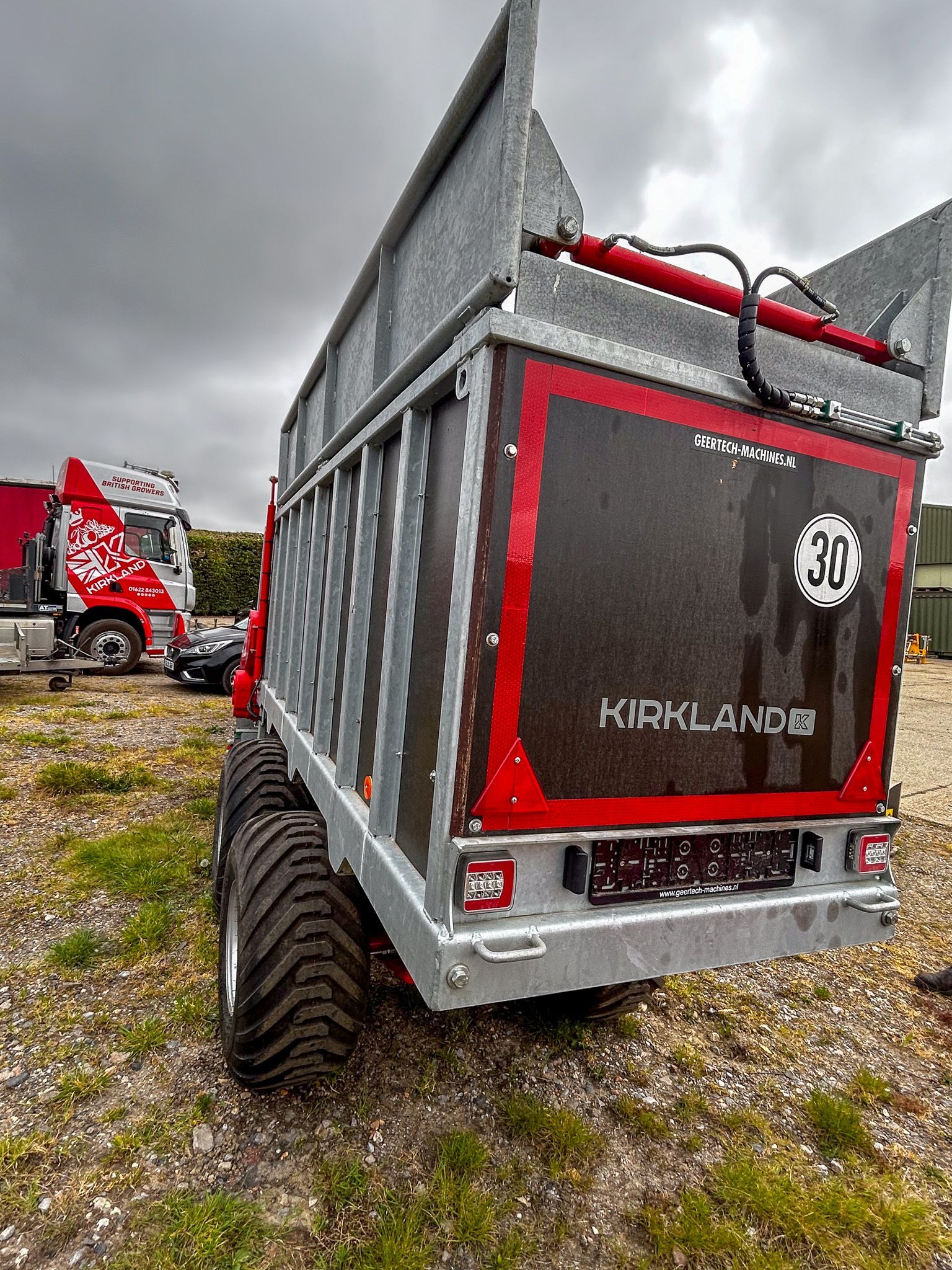Geertech Compost Spreader Kirkland UK 