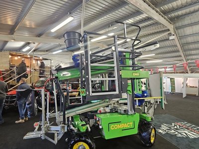 Compact Electric Harvest Platform by Kirkland UK