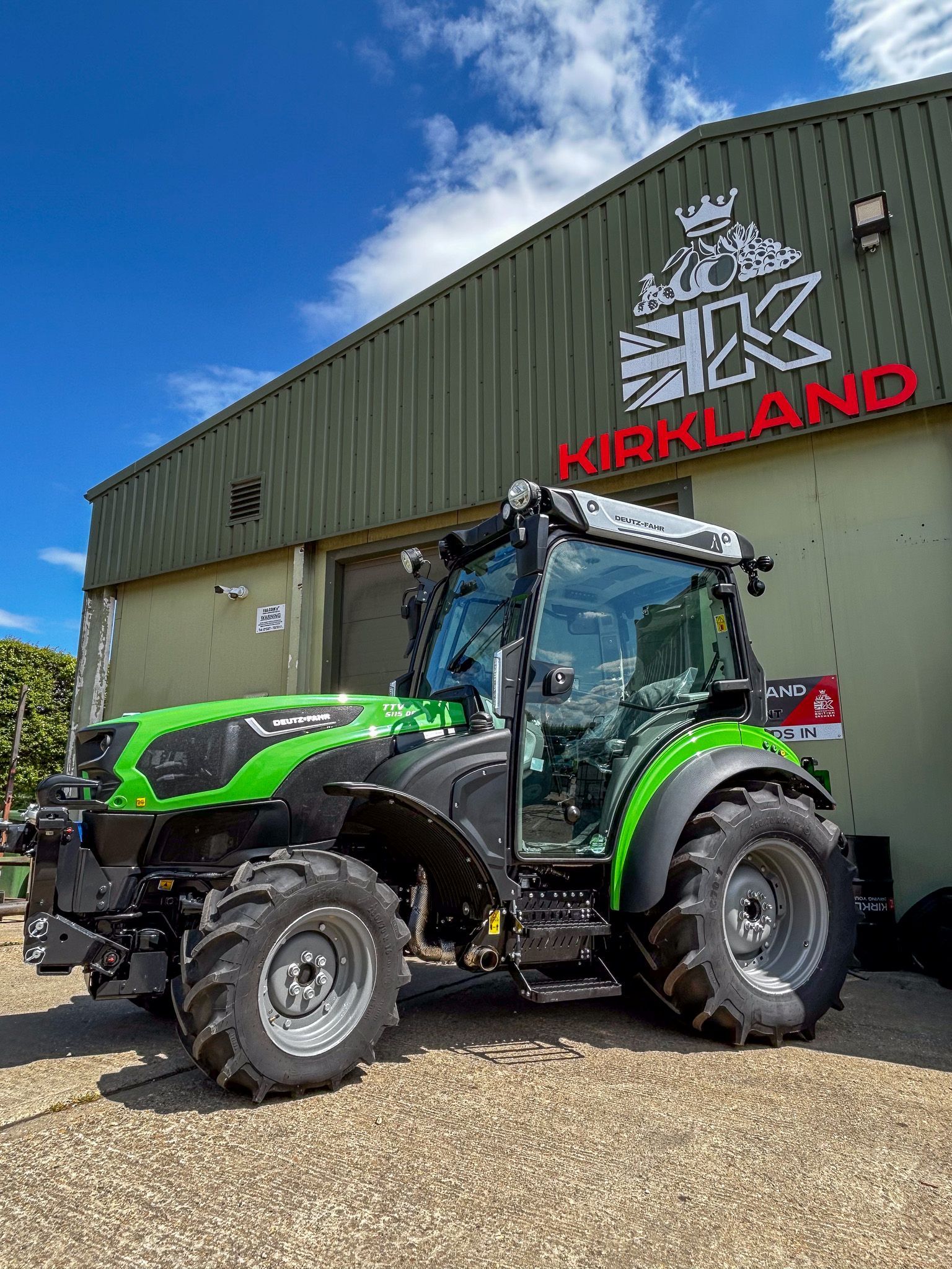 Kirkland UK become Deutz-Fahr Specialist Tractor Dealers