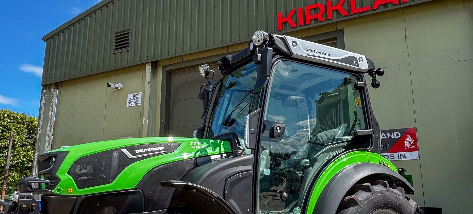 Kirkland UK become Deutz-Fahr Specialist Tractor Dealers
