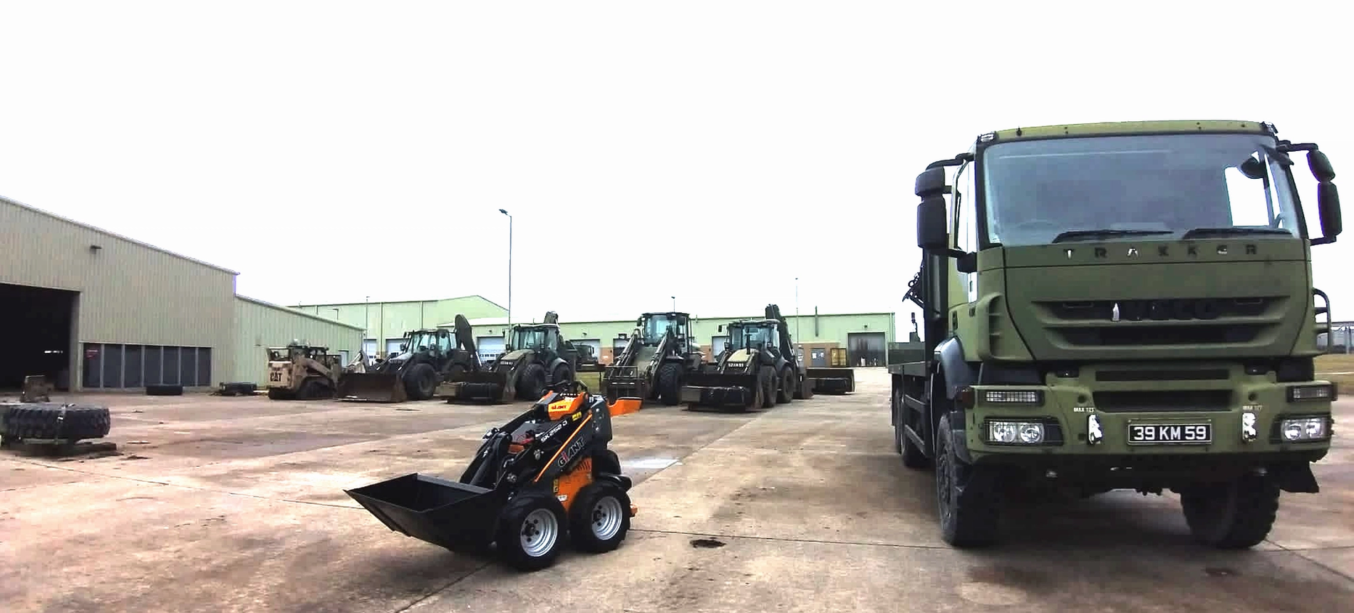 Skid Steer Delivered to the British Army.