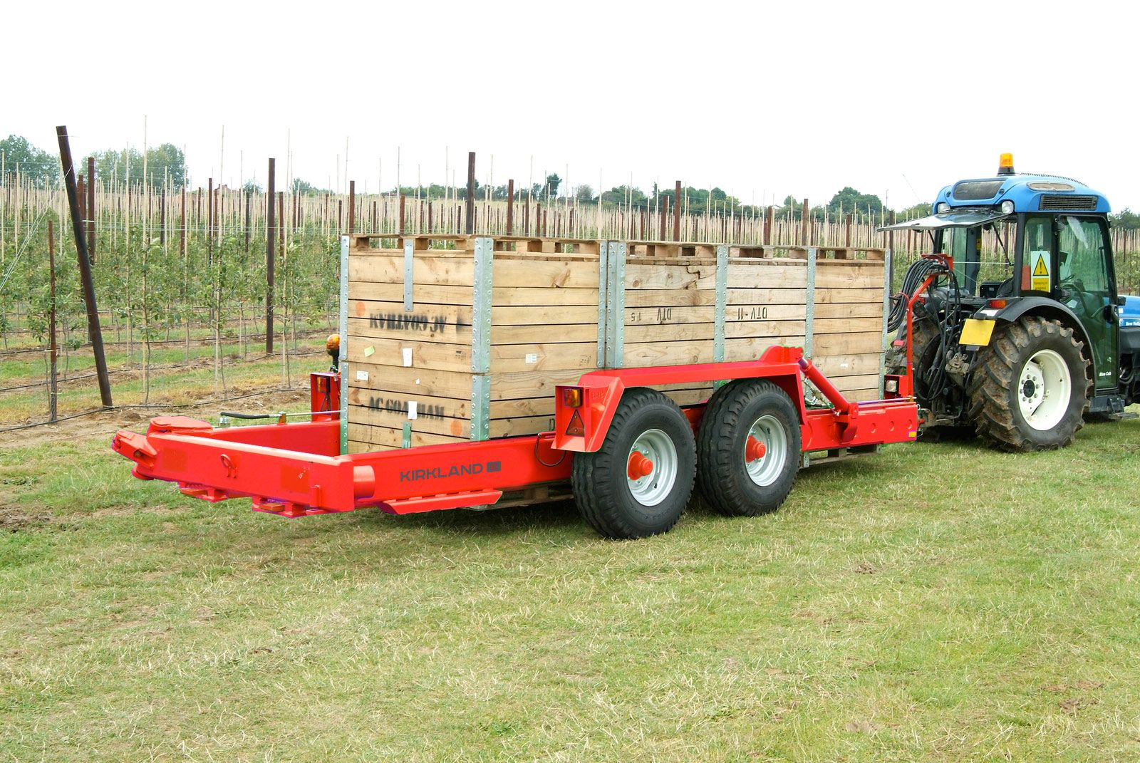 Kirkland Four Wheel 15 Bin Transporter