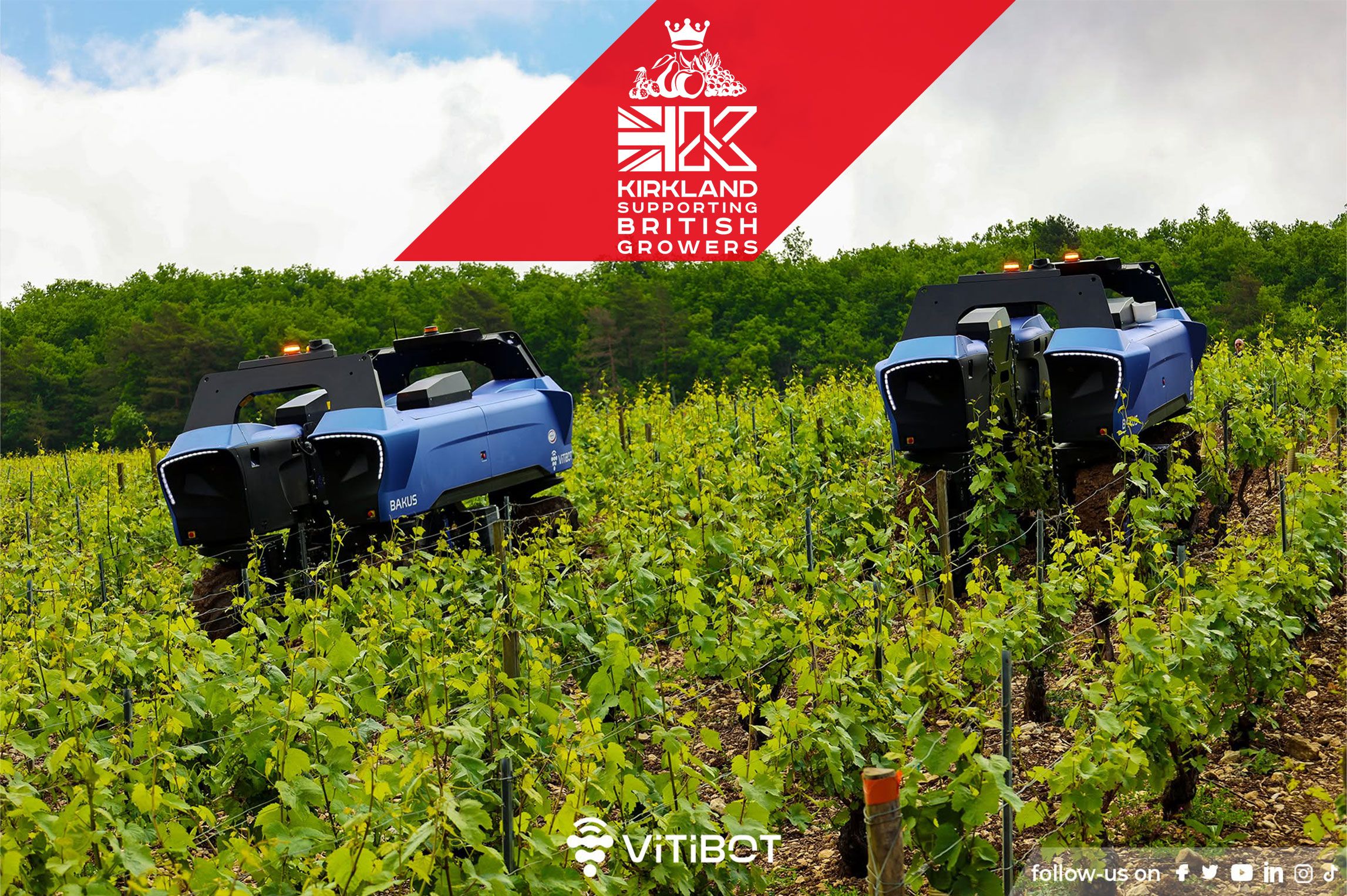 Kirkland UK Distributor of Vitibot Electric Vineyard Tool