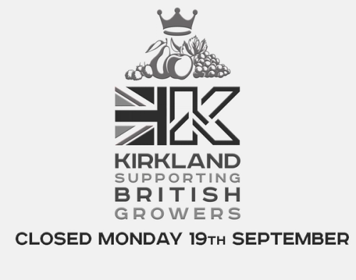 Kirkland UK Closed on Monday 19th September 