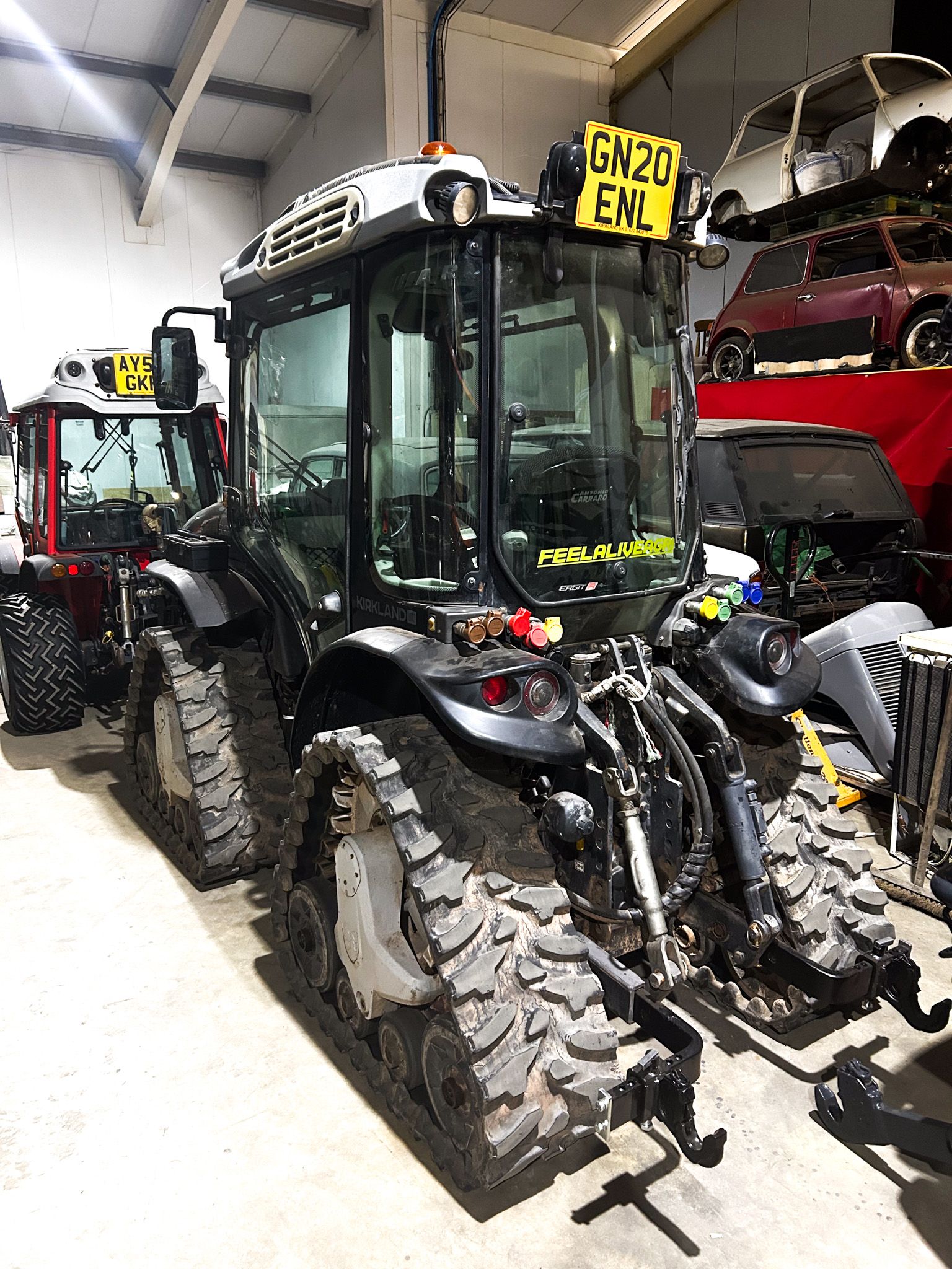 Antonio Carraro used quadtrack tractor MACH 4R Kirkland UK 