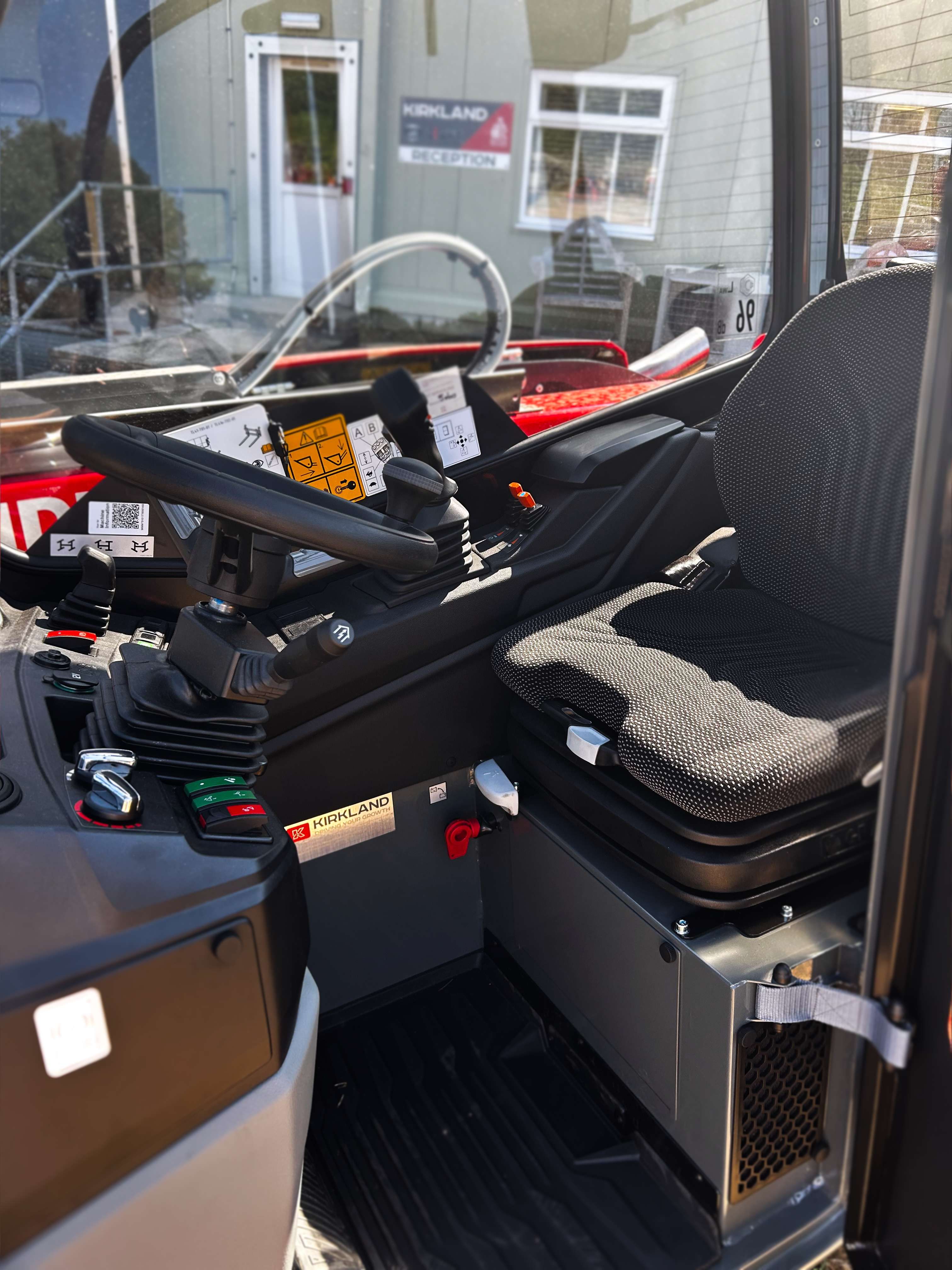 Weidemann Telehandler Interior Kirkland UK 